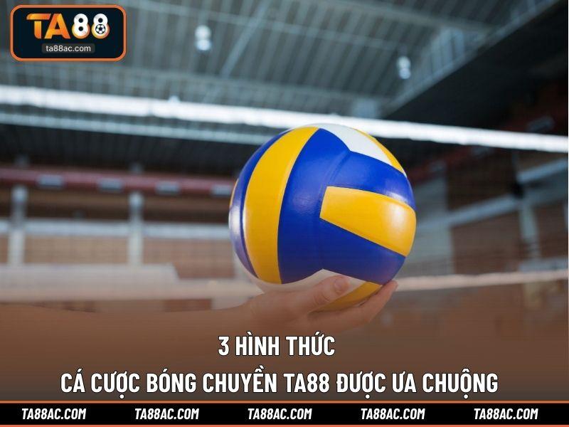 3 hình thức cá cược bóng chuyền TA88 được ưa chuộng