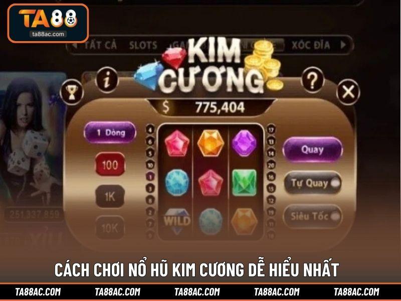 Cách chơi nổ hũ kim cương dễ hiểu nhất
