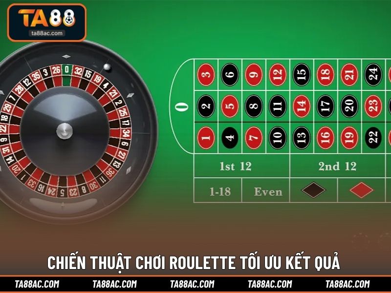 Chiến thuật chơi Roulette tối ưu kết quả 