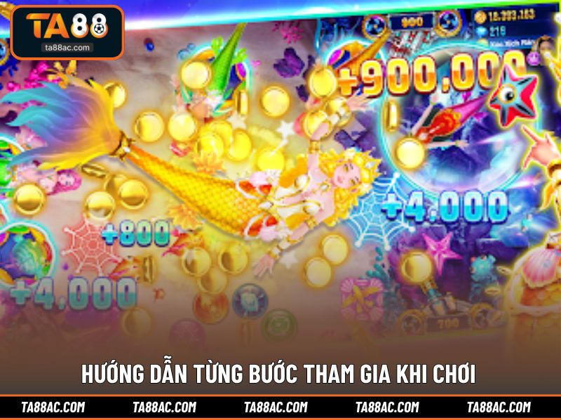 Hướng dẫn từng bước tham gia khi chơi